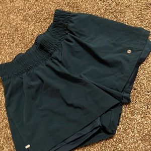 athletic shorts size small with layer underneath